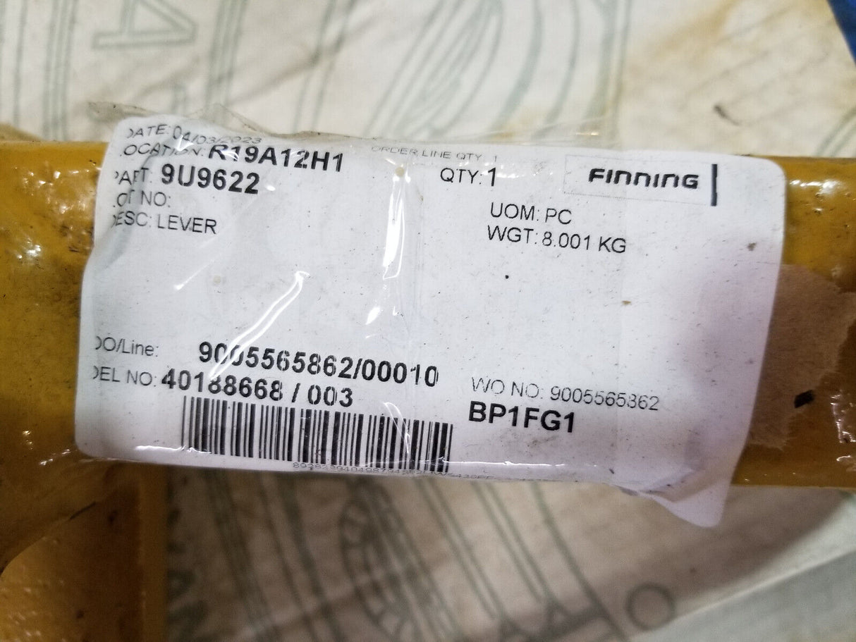 9U-9622: 124mm Wide Pin Puller Lever 9U9622 D9T D8T D9R D8R D8R II D8GC D10R D10