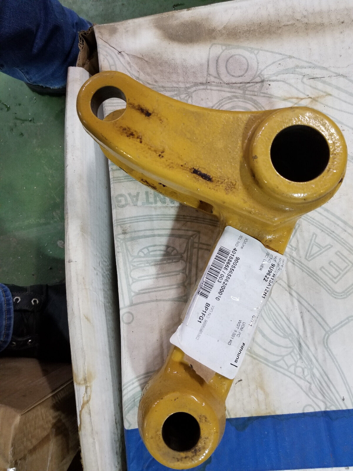 9U-9622: 124mm Wide Pin Puller Lever 9U9622 D9T D8T D9R D8R D8R II D8GC D10R D10