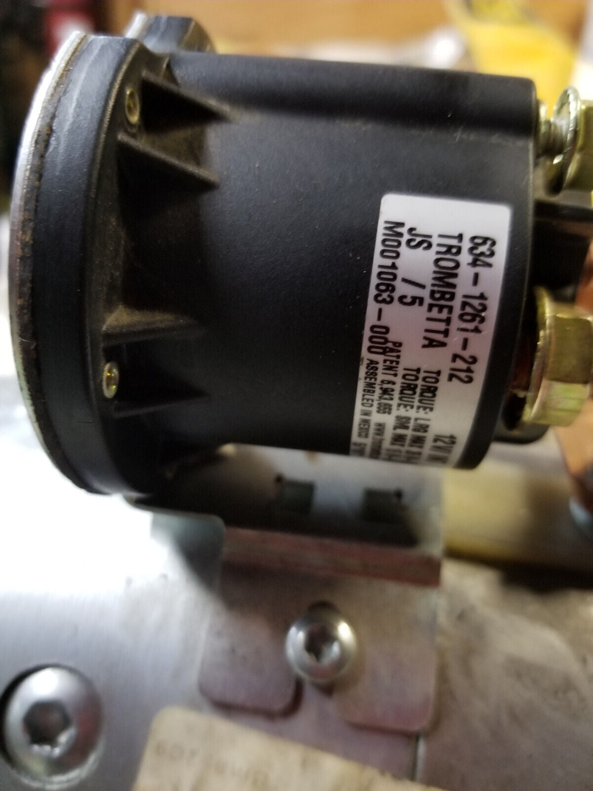 BUCHER M-326-0158 DynaJack Hydraulics 12 Volt Pump Motor Unit