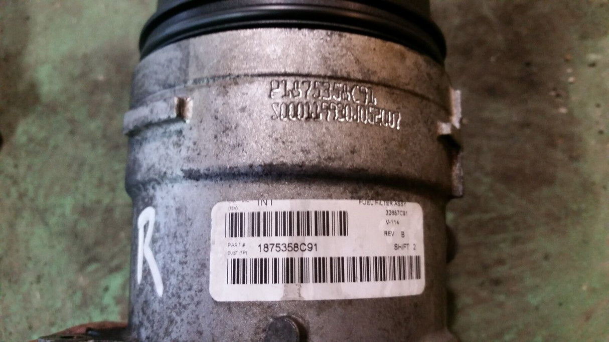 1875358c91 6.4 Powerstroke Turbo Diesel 6.4l Fuel Filter Housing W/ CAP