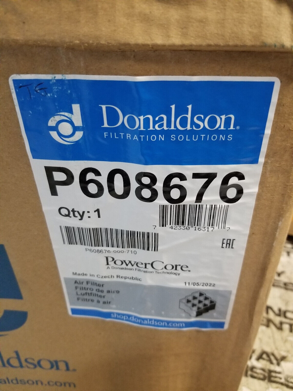 P608676 DONALDSON FILTER