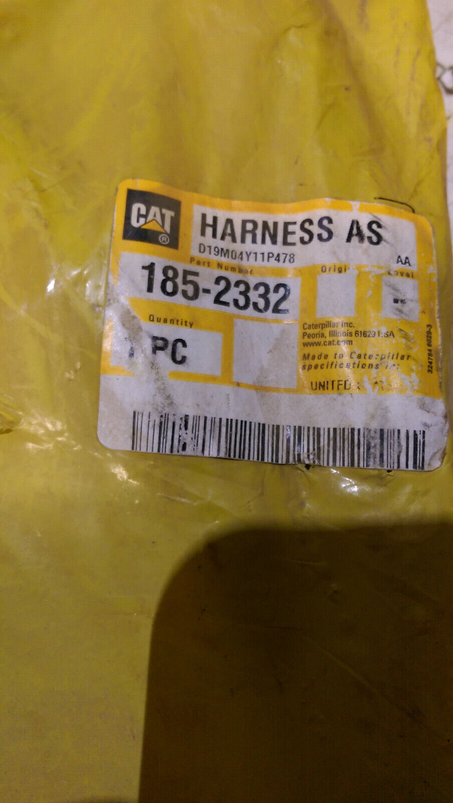 CAT 185-2332 HARNESS