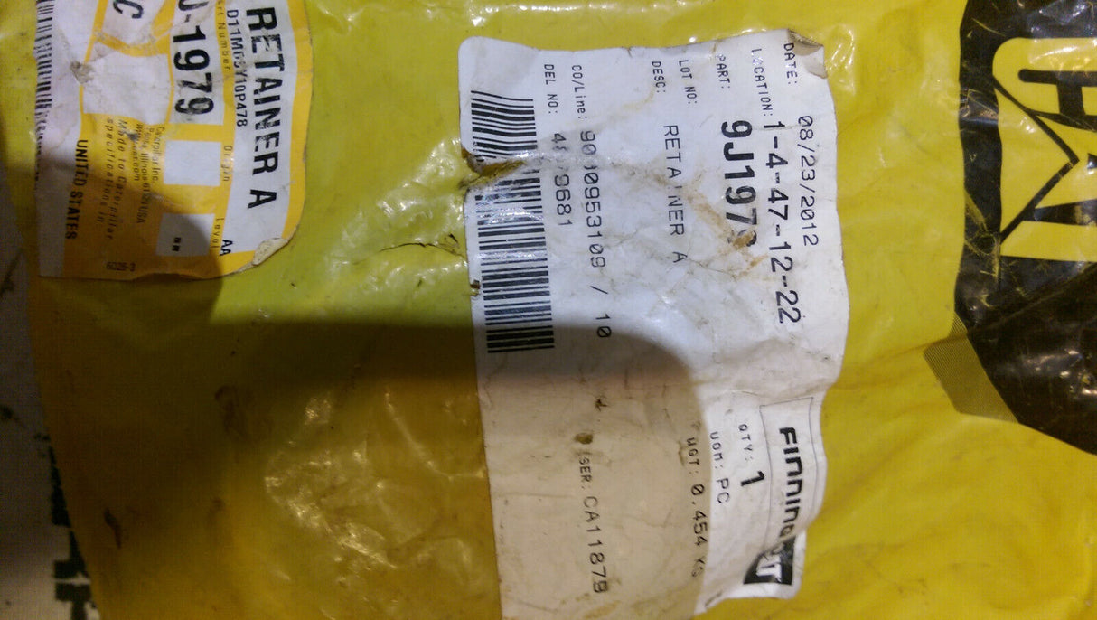 CAT 9J-1979: RETAINER A