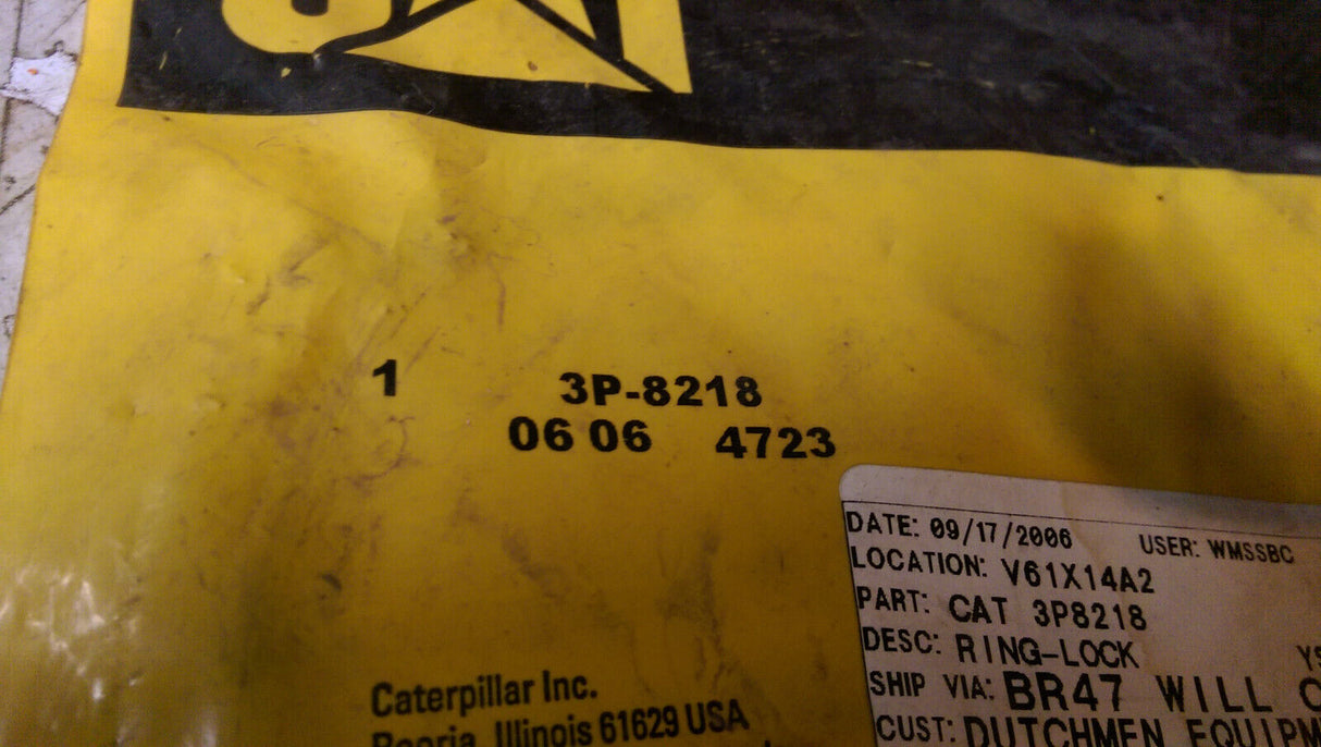 3P-8218 Caterpillar Lock Ring