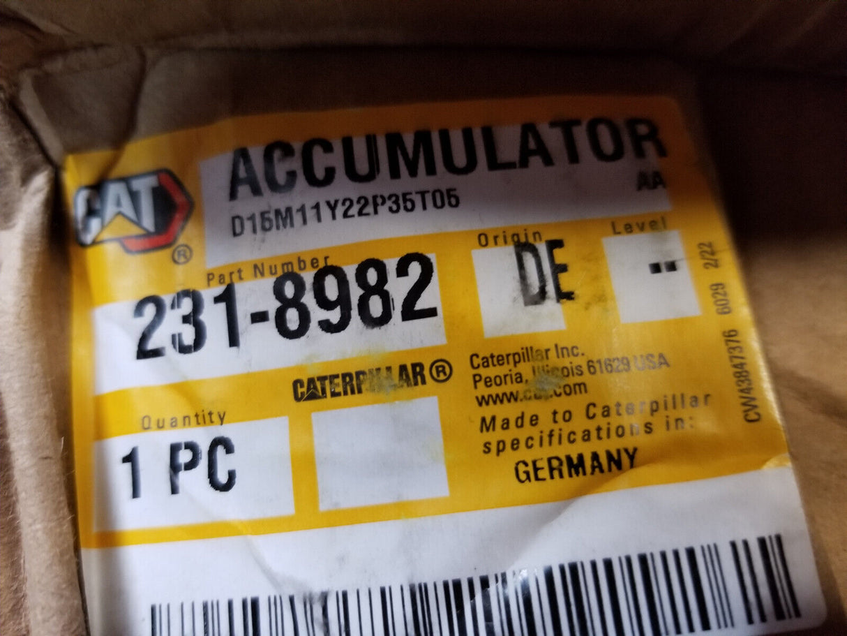 231-8982 Accumulator Group-Service 2318982