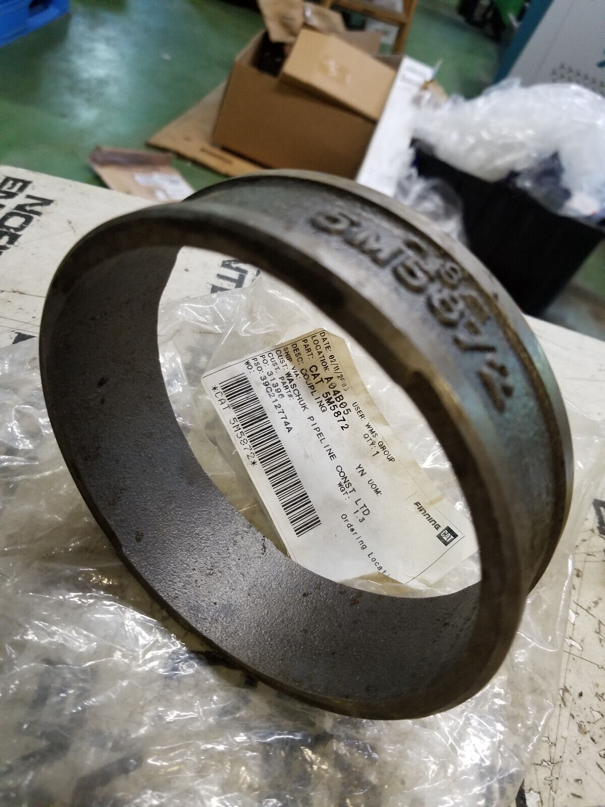 5M-5872 CATERPILLAR COUPLING 5M5872