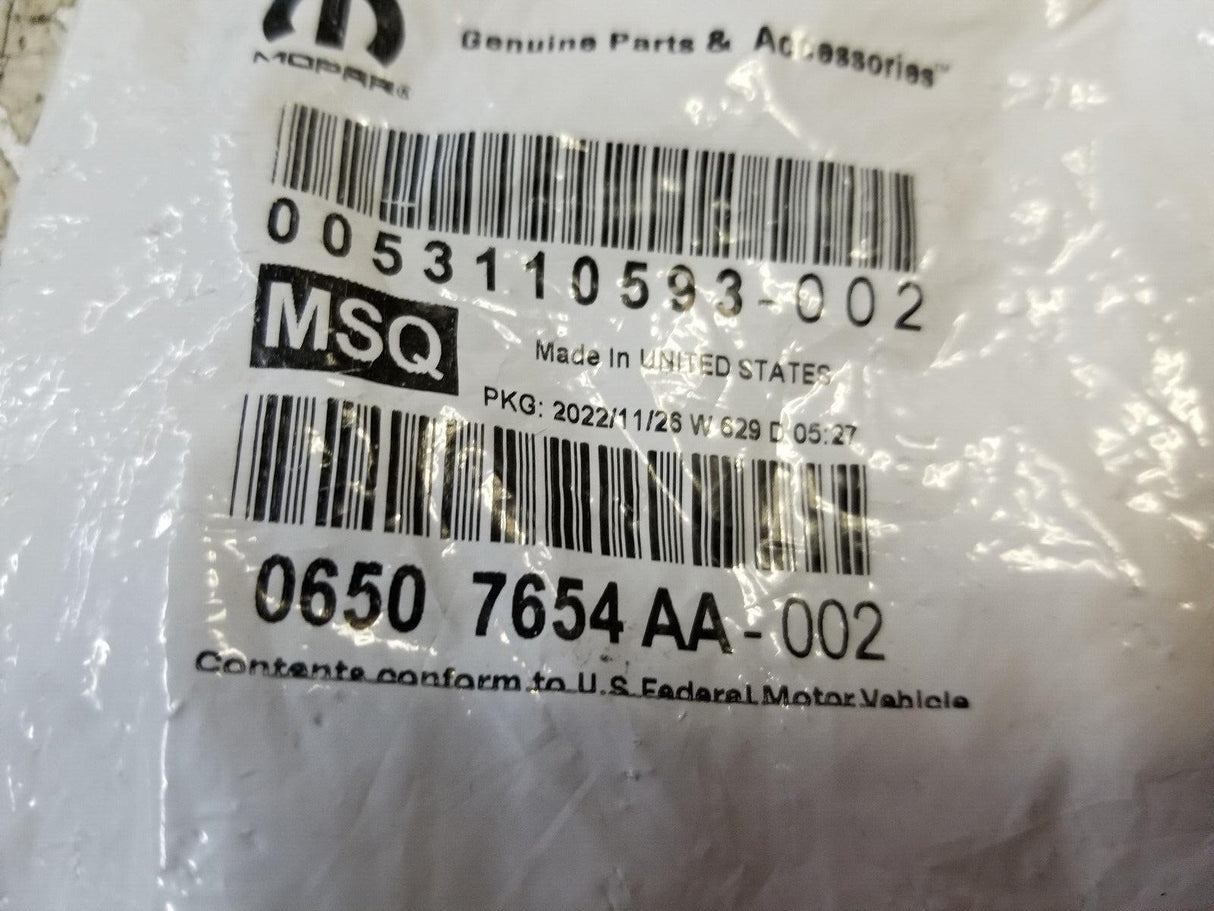 BAG OF 2 BOLTS - MOPAR 06507654AA SUSPENSION BOLT