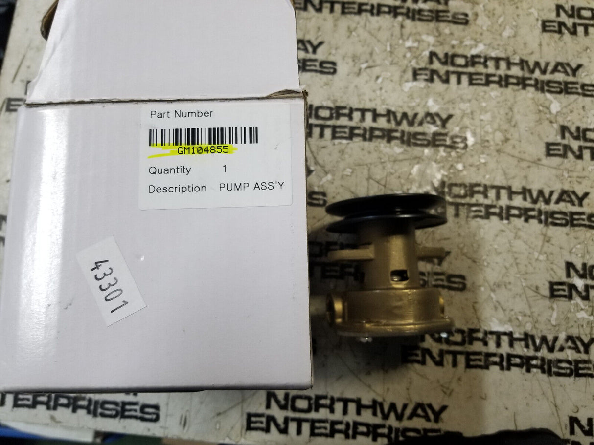 GM104855 Kohler G910P GM46936 Sea Water Pump GM104855