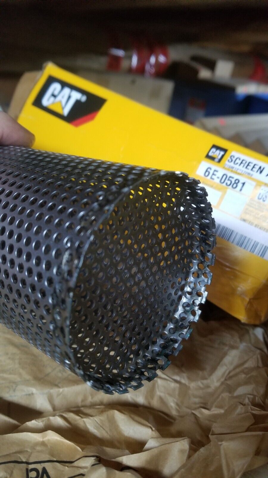 6E-0581 CAT SCREEN 6E0581 Hydraulic Tank Screen Assembly OD x ID: 70 x 68mm