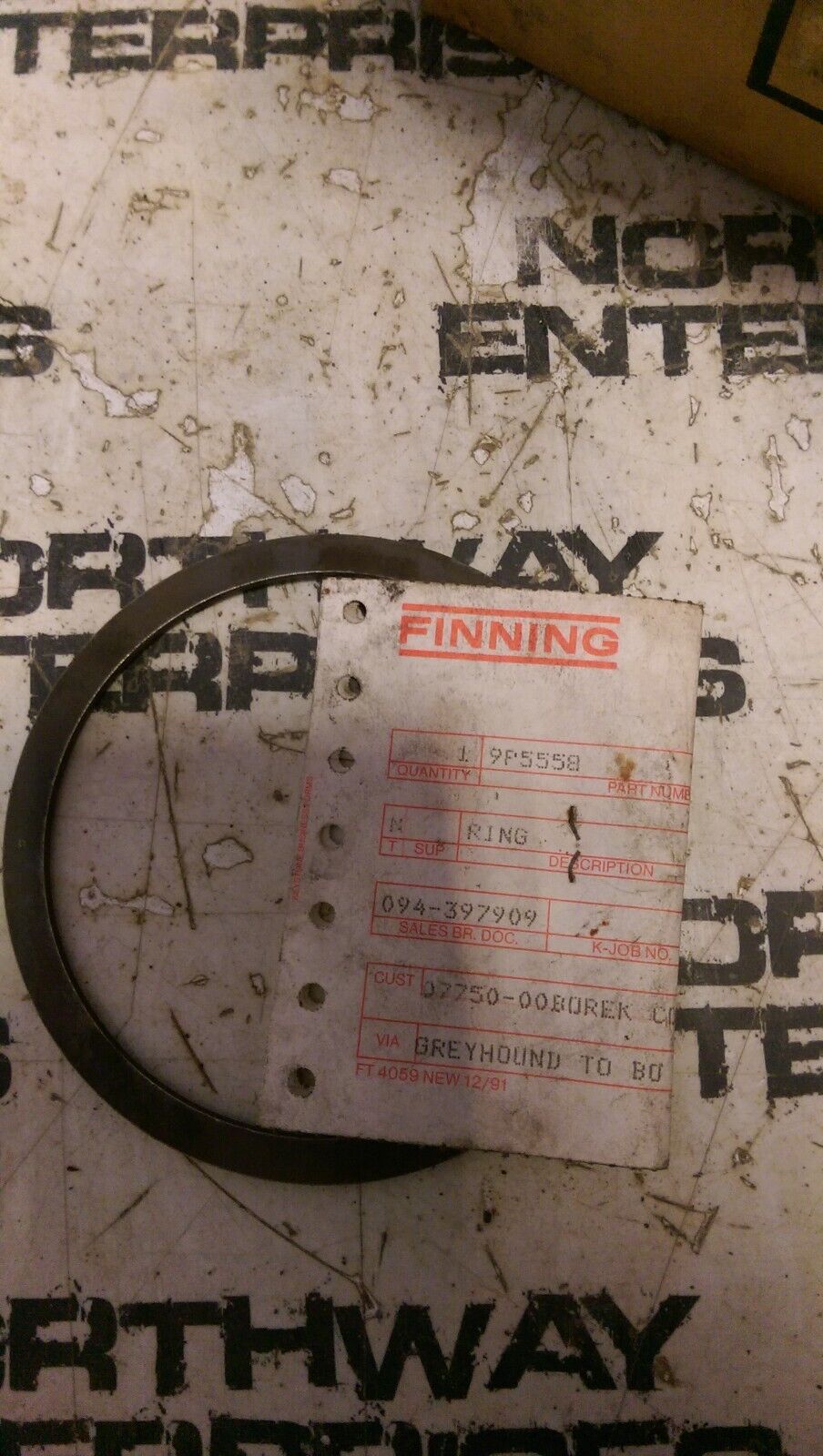 CATERPILLAR 9H9P-5558 9P5558 RETAINING RING