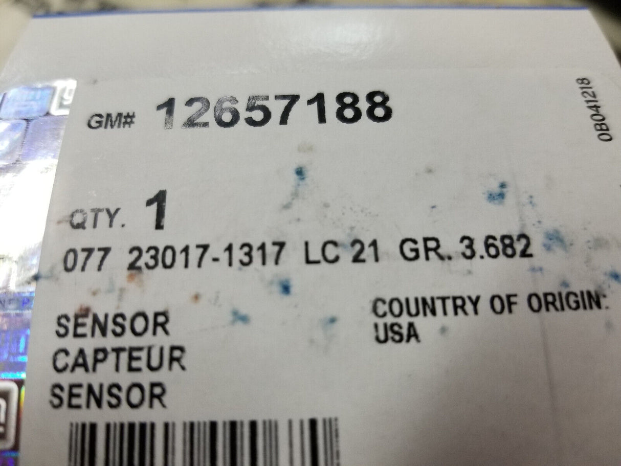 12657188 AC Delco O2 Oxygen Sensor Driver or Passenger Side DOWNSTREAM New RH LH