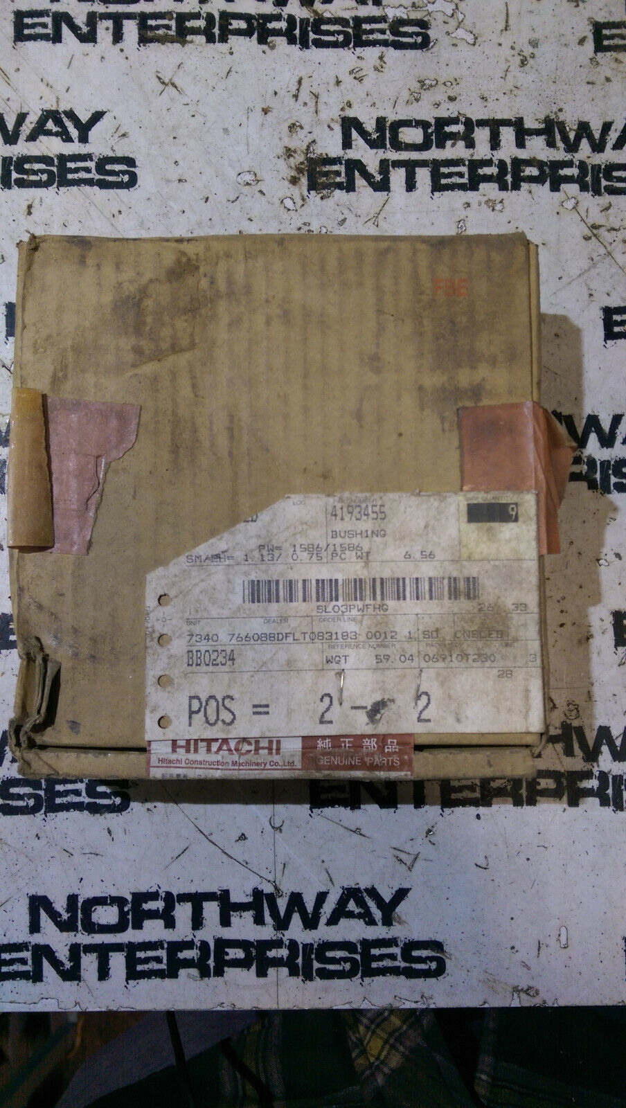 HITACHI 4193455 BUSHING
