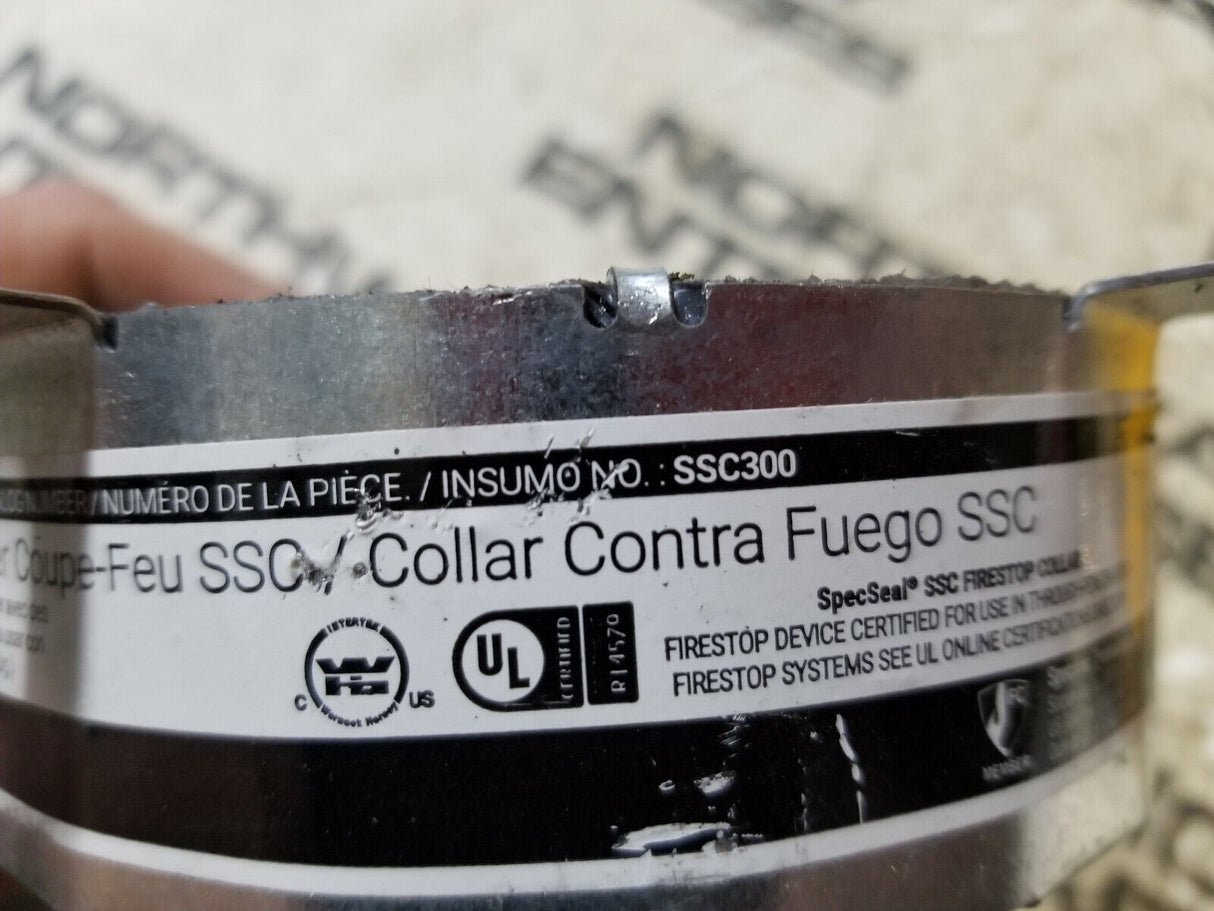 STI SSC300 Intumescent Firestop 3" SSC Collar SSC 300