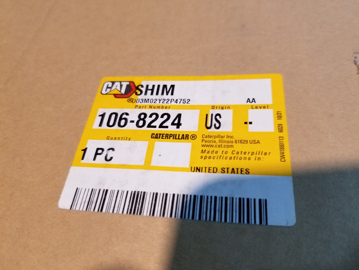 106-8224 CAT SHIM 1068224 2mm Thick Steel Shim
