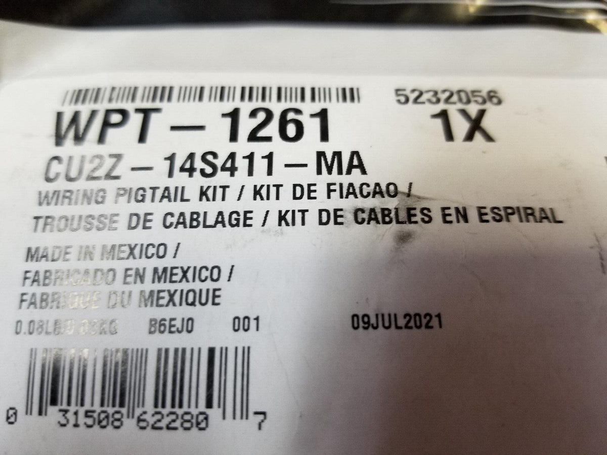 Genuine Motorcraft WPT-1261 Ford CU2Z14S411MA Wire Pig Tail Assembly