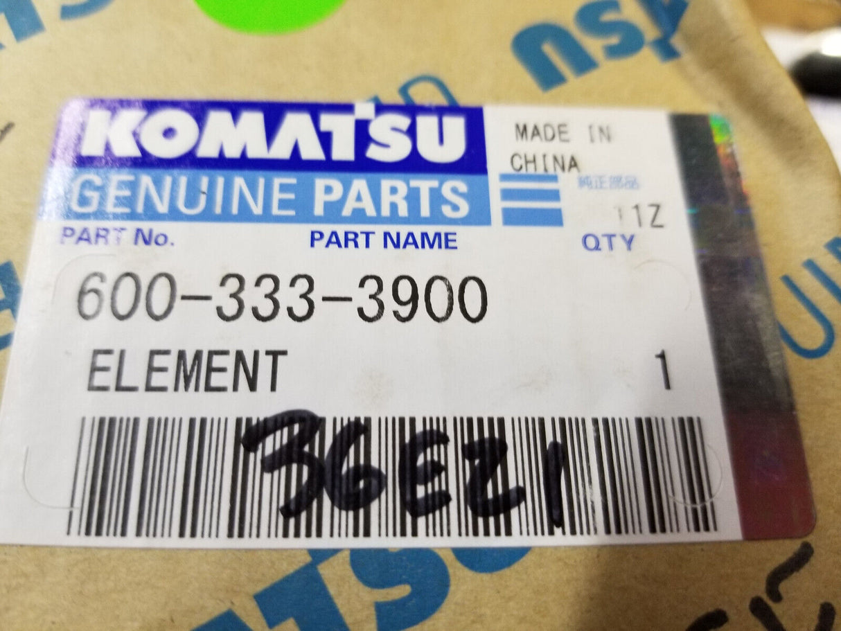 KOMATSU AIR FILTER 600-333-3900 OIL SEPARATOR 6003333900