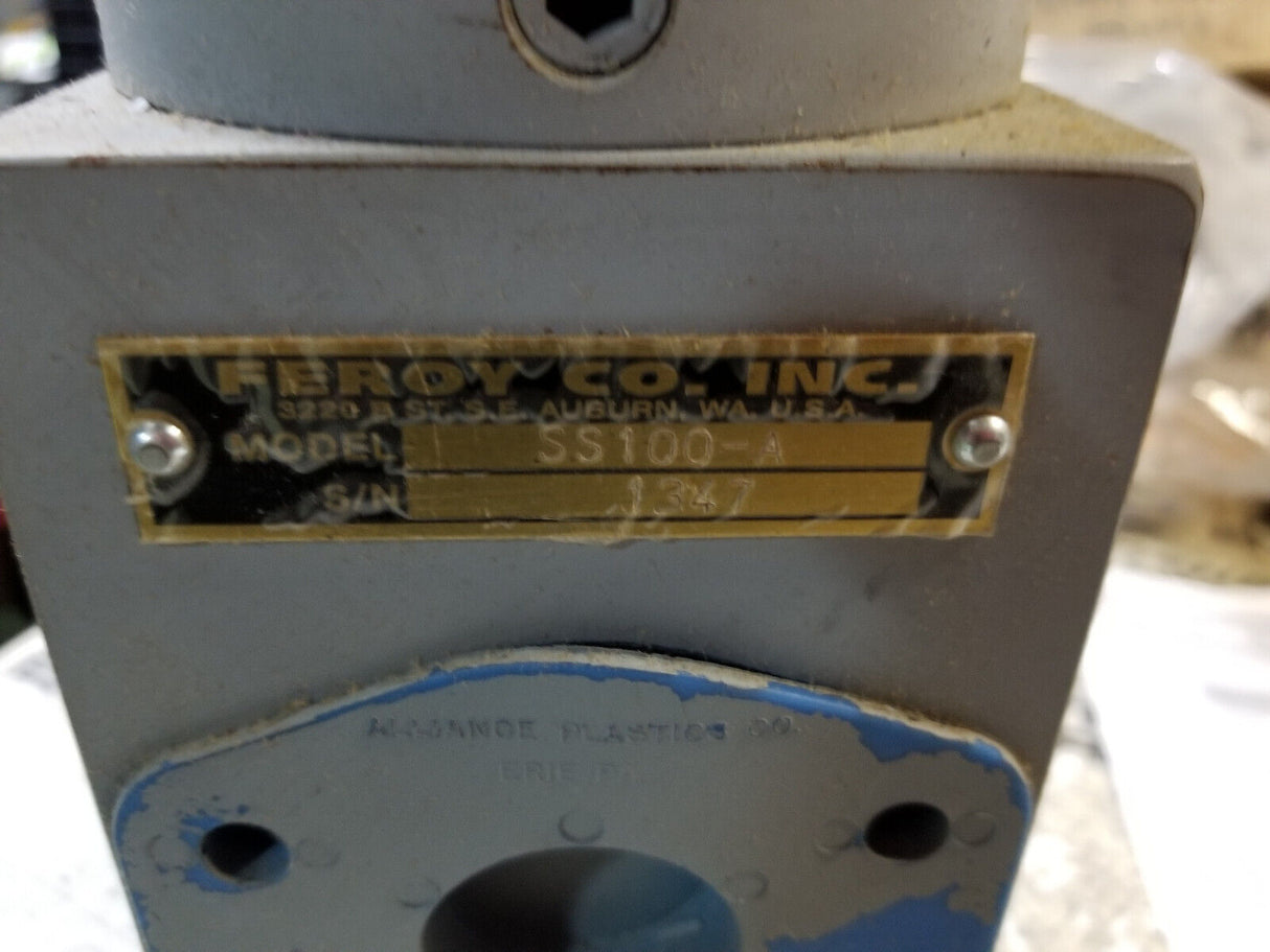 SS100-A SELECTOR FEROY CO 3200HY10123