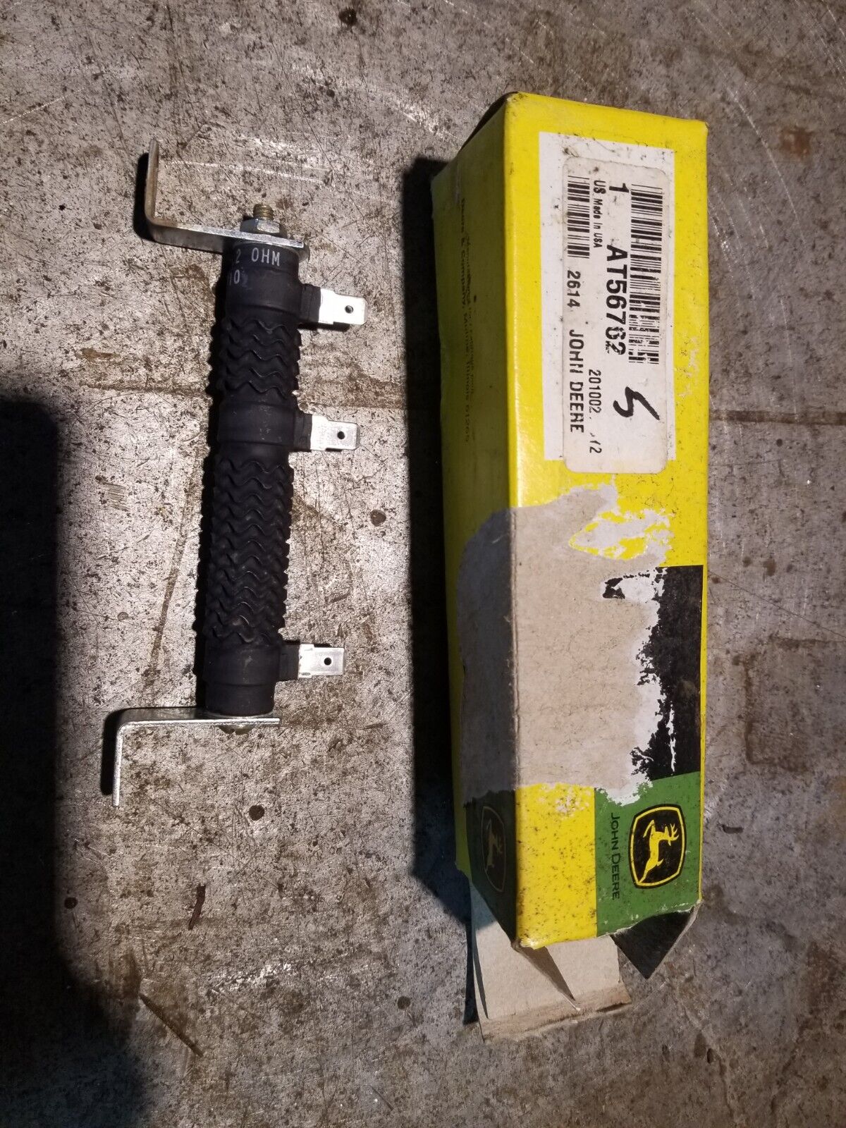 JOHN DEERE JOHN DEERE AT56762 Resistor fit 844, 690C, 670A, 992