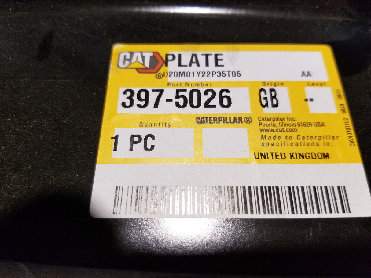 397-5026 PLATE 3975026