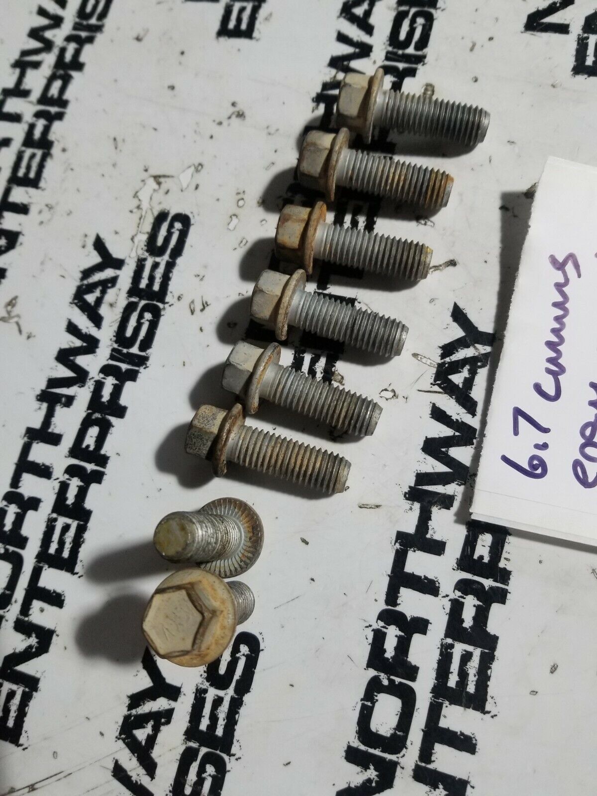 2008-2018 6.7L Cummins Engine mount bolts 6508414AA