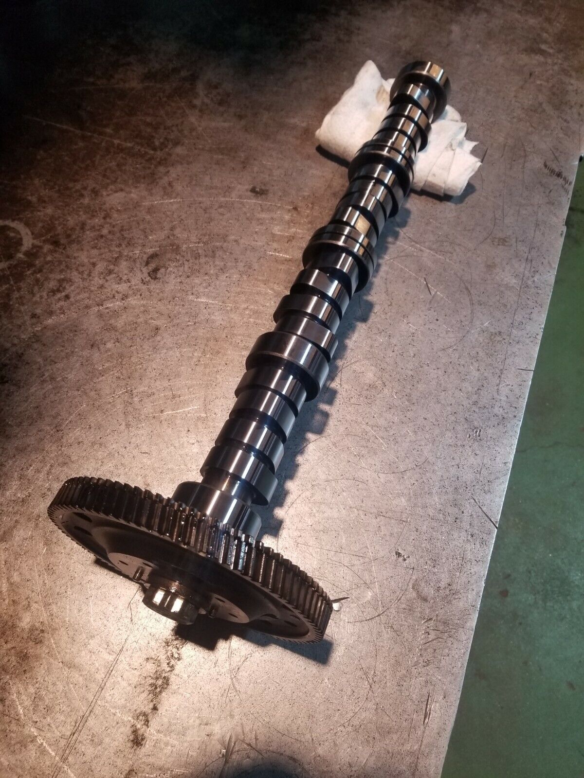 POLISHED 07-10 2007-2010 DURAMAX LBZ LMM USED CAMSHAFT 98077453