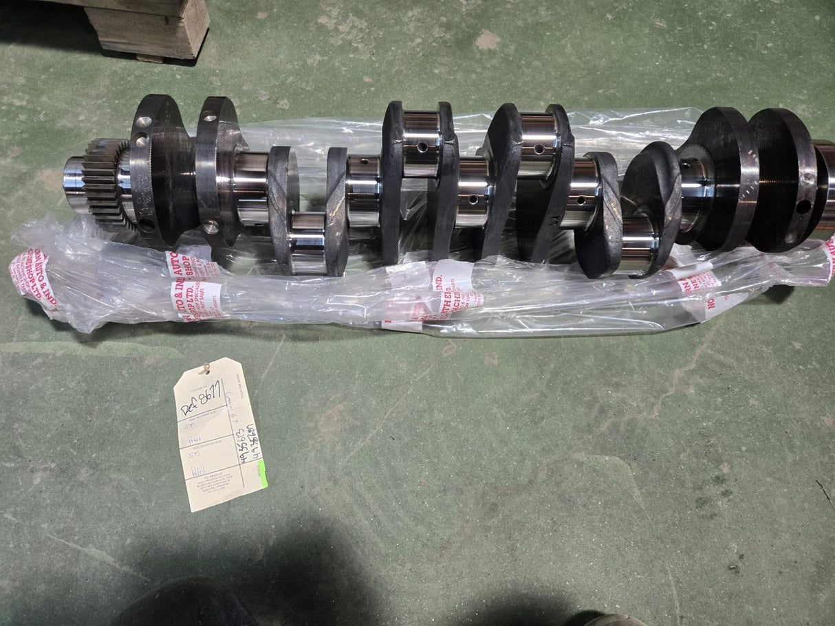 REMAN CUMMINS 6.7L CRANKSHAFT 4935613 4935689 POLISHED SONOFLUXED W GEAR