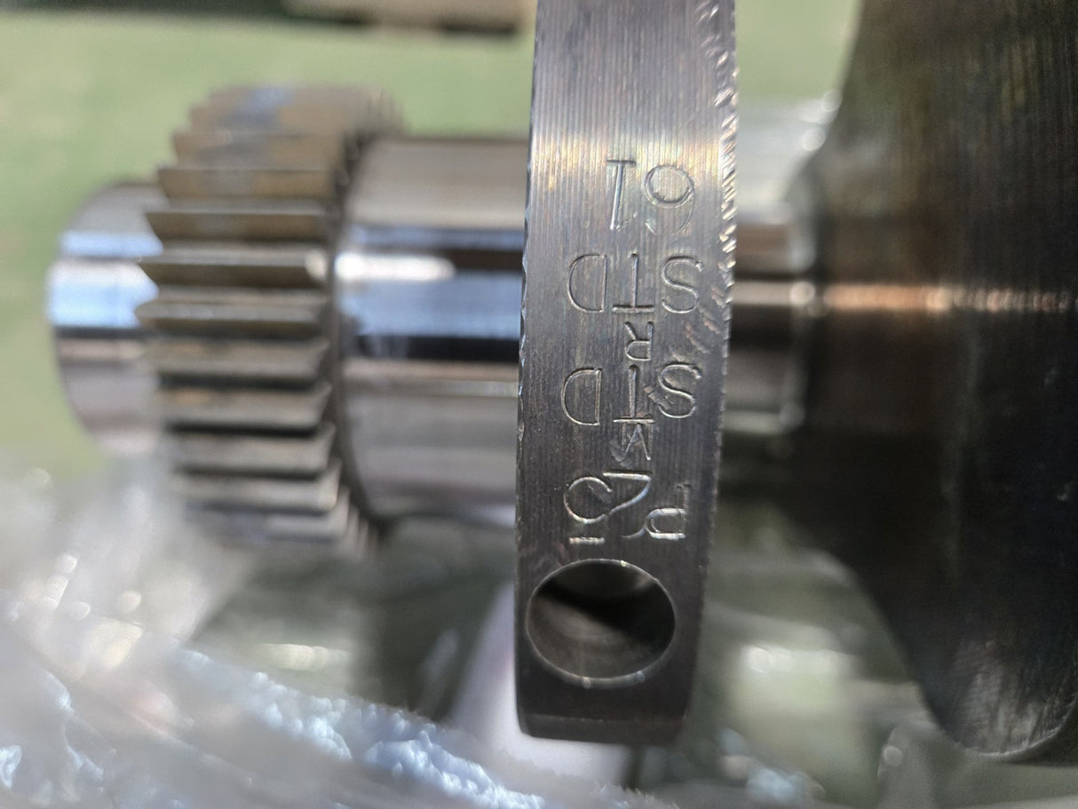 REMAN CUMMINS 6.7L CRANKSHAFT 4935613 4935689 POLISHED SONOFLUXED W GEAR