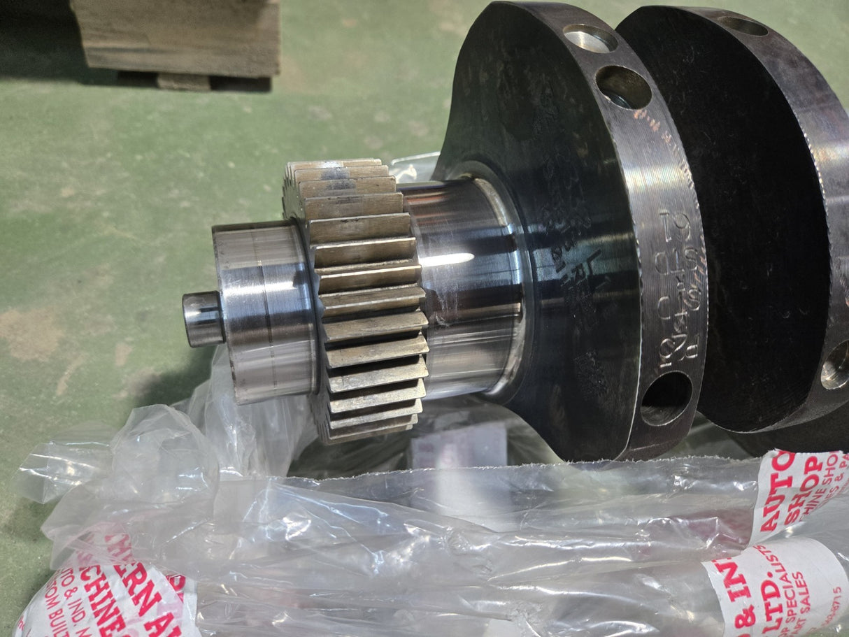 REMAN CUMMINS 6.7L CRANKSHAFT 4935613 4935689 POLISHED SONOFLUXED W GEAR