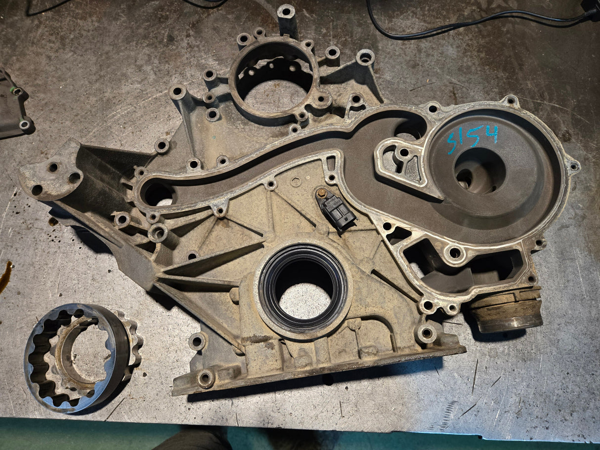 011 12 13 14 Ford 6.7 Powerstroke Diesel Front Timing Cover HC3Q-6059-AA REF5154