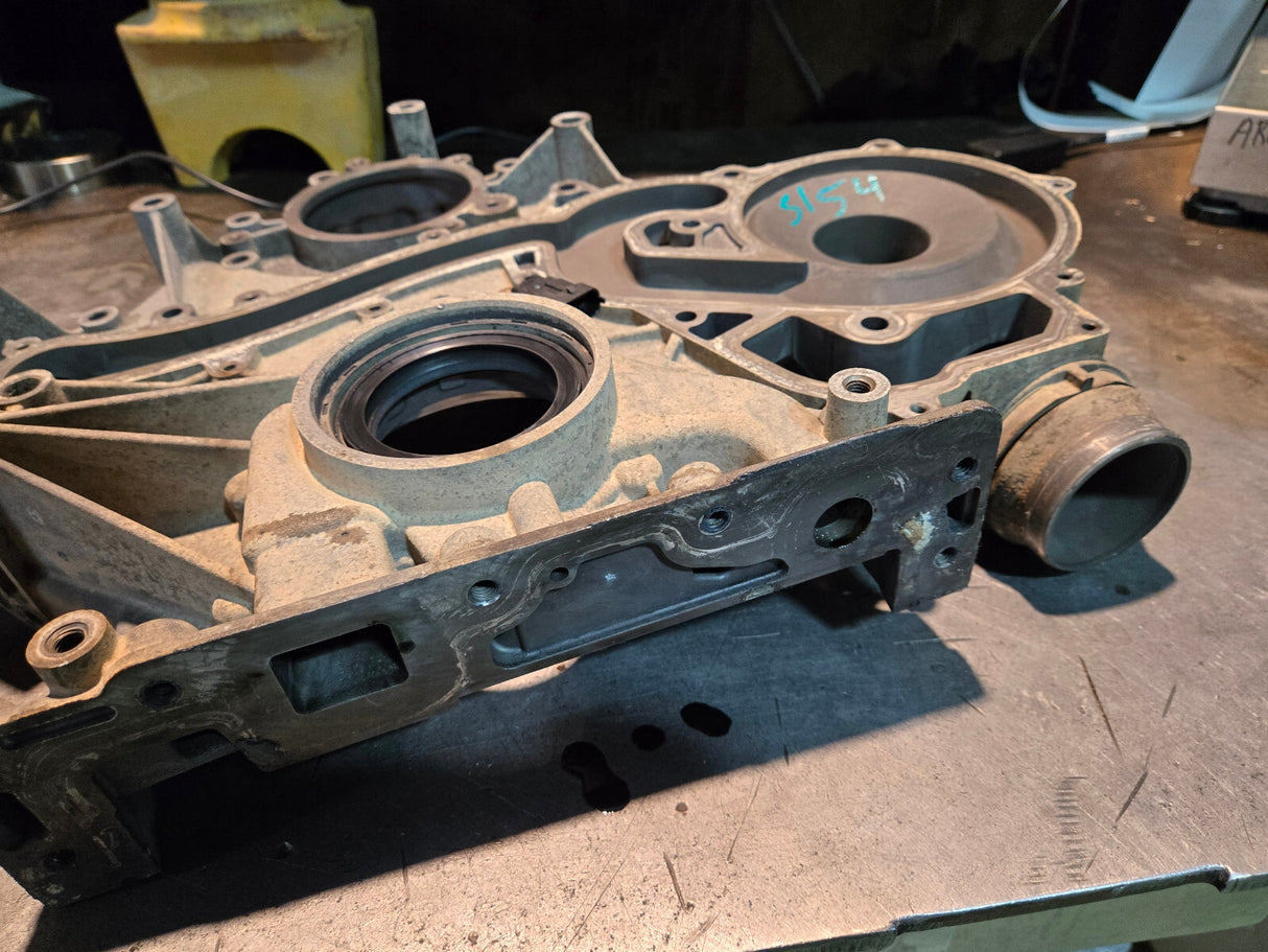 011 12 13 14 Ford 6.7 Powerstroke Diesel Front Timing Cover HC3Q-6059-AA REF5154