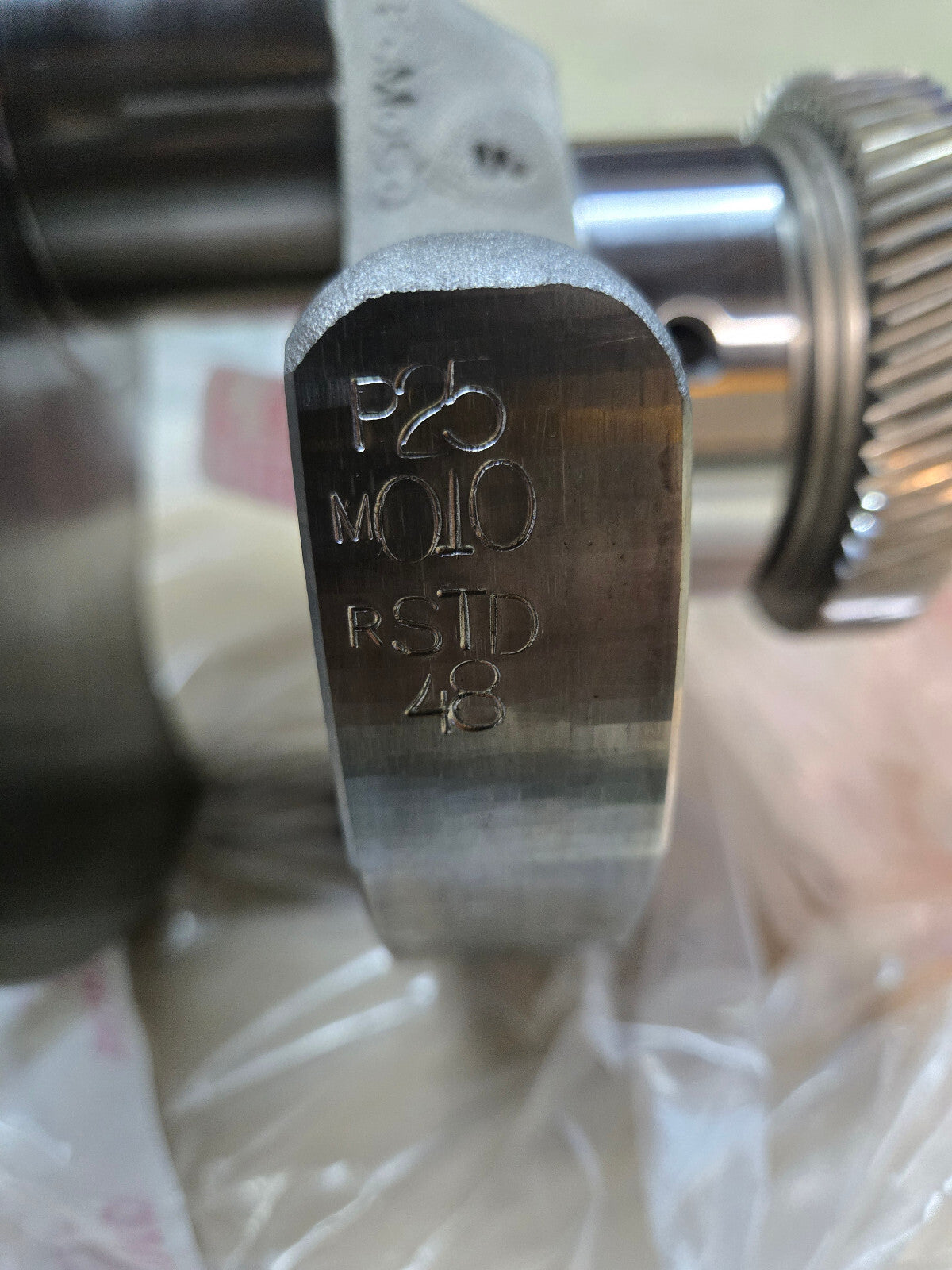 2011-2015 Ford 6.7 Powerstroke Crankshaft SONOFLUXED Polished mains .010 rod std