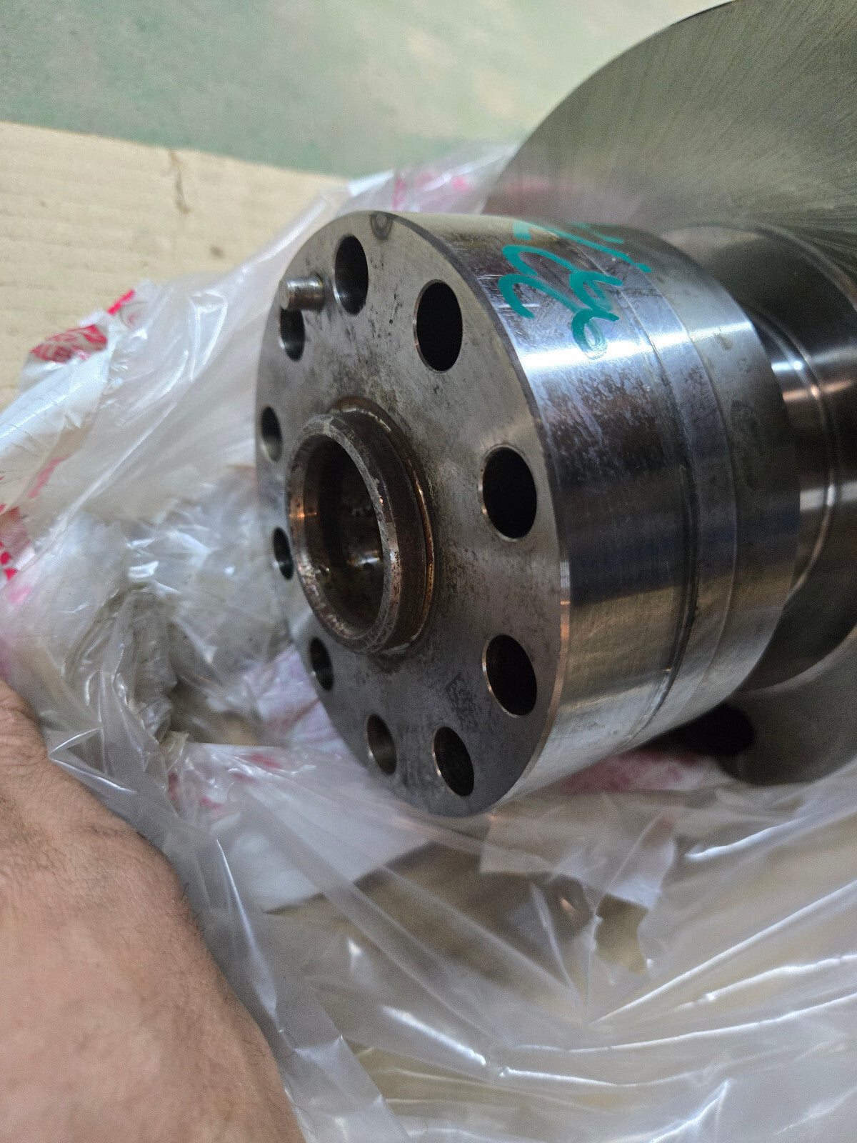 2011-2015 Ford 6.7 Powerstroke Crankshaft SONOFLUXED Polished mains .010 rod std