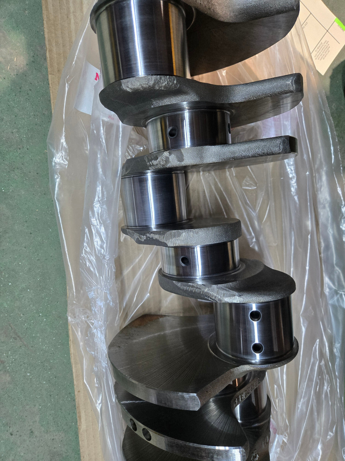 2011-2015 Ford 6.7 Powerstroke Crankshaft SONOFLUXED Polished mains .010 rod std