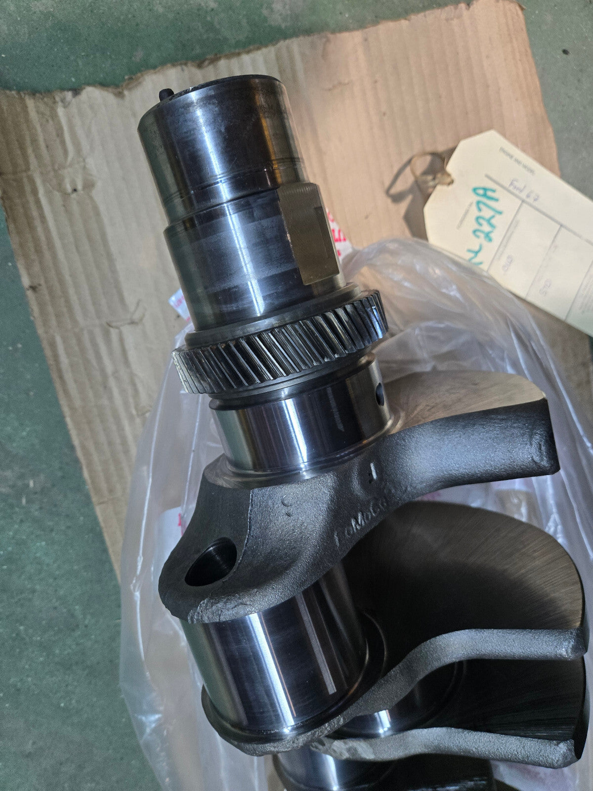 2011-2015 Ford 6.7 Powerstroke Crankshaft SONOFLUXED Polished mains .010 rod std