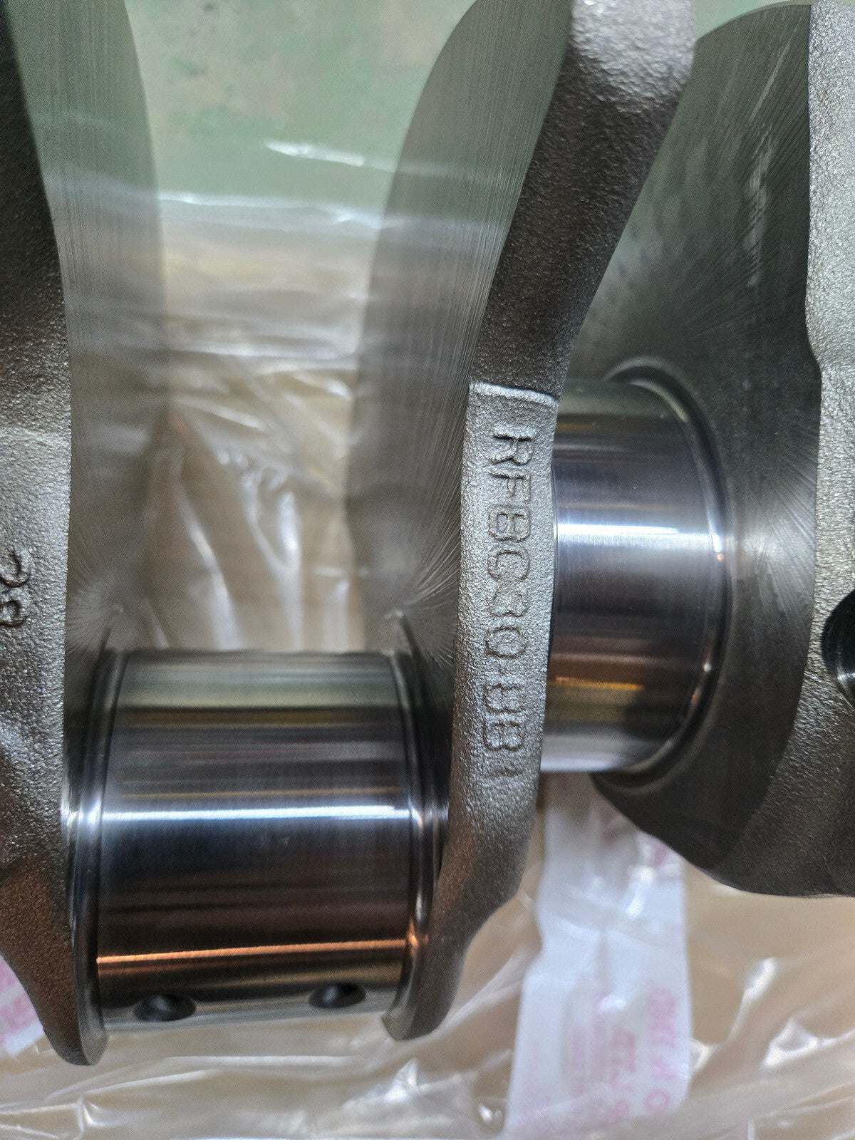 2011-2015 Ford 6.7 Powerstroke Crankshaft SONOFLUXED Polished mains .010 rod std