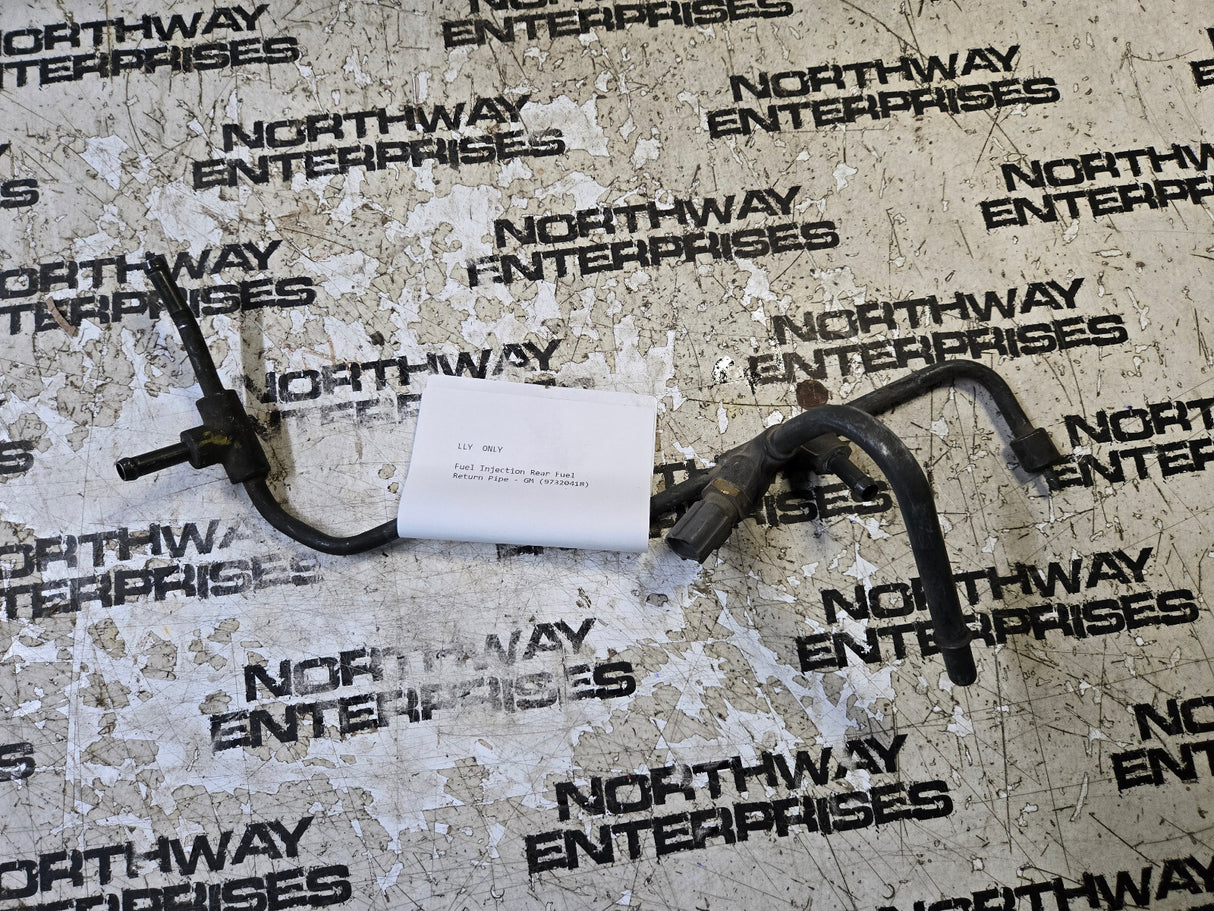 04 05 2004 2005 GM 97320418 Pipe Asm,Fuel Injection Fuel Return Rear LLY