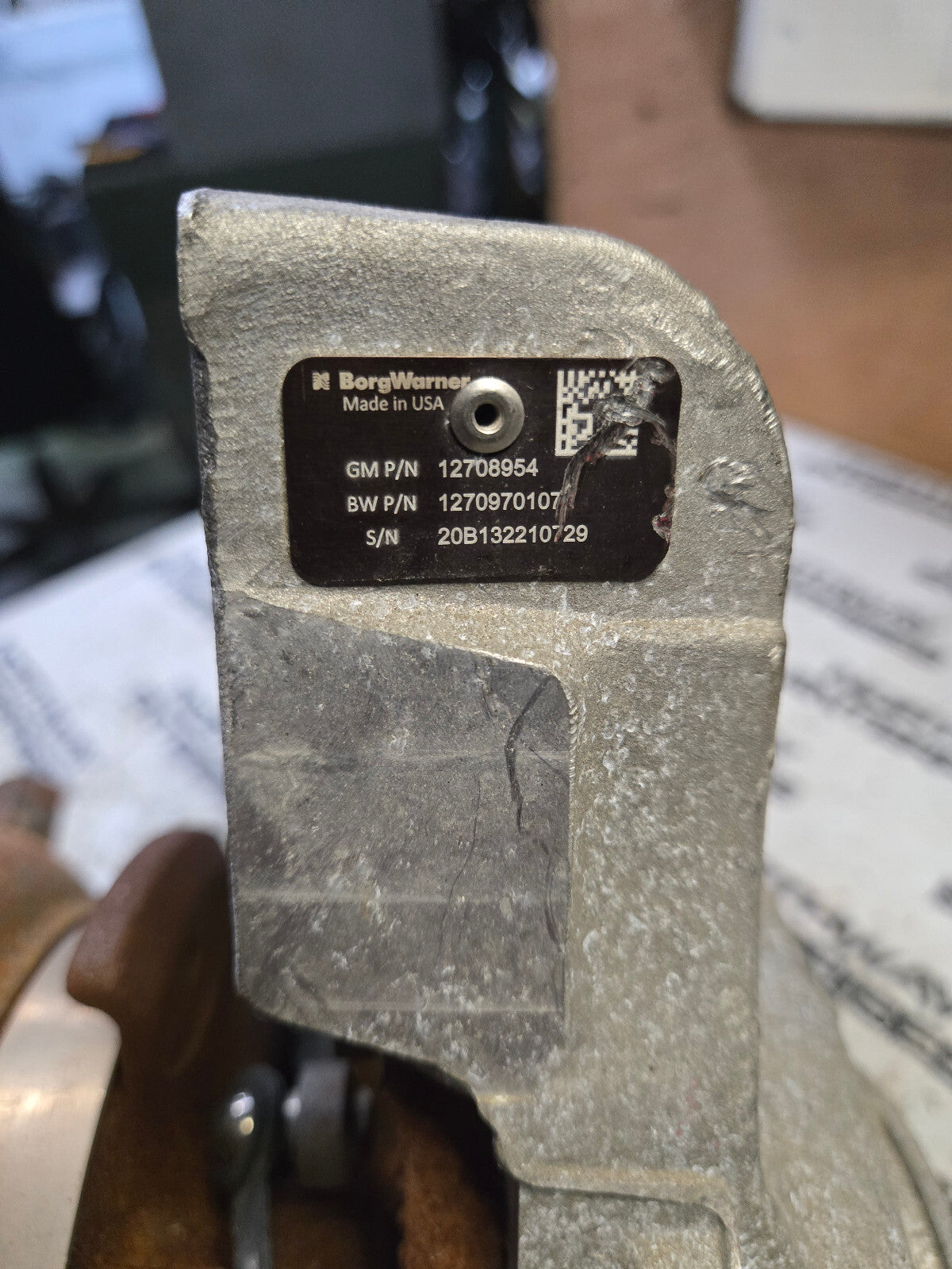 17-22 6.6L GM Chevrolet L5P Duramax Turbocharger 12708954 1270970107