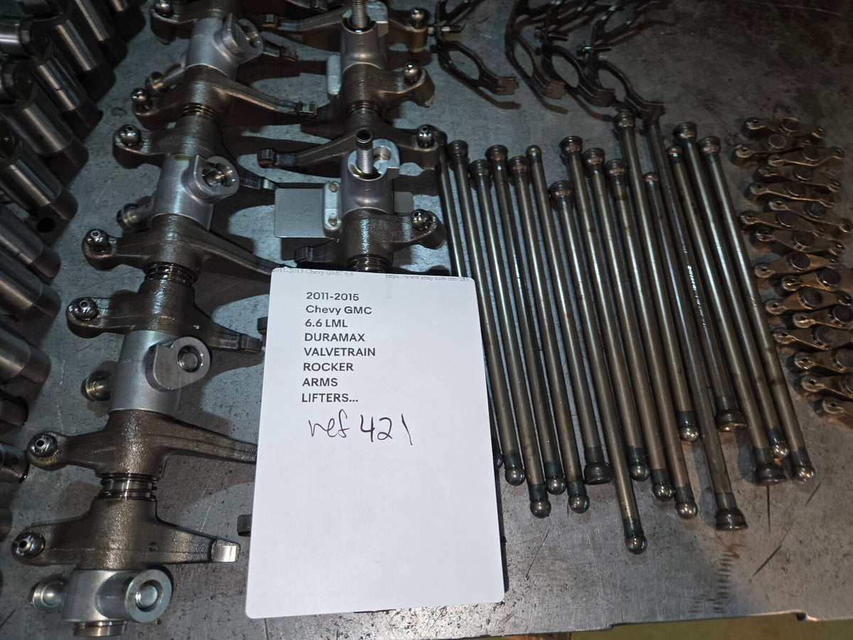 2011-2015 Chevy GMC 6.6 LML DURAMAX VALVETRAIN ROCKER ARMS LIFTERS REF421