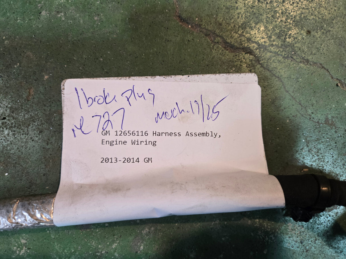 2013-2014 12656116 LML ENGINE HARNESS
