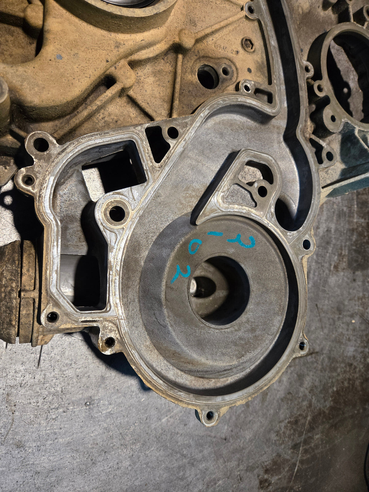 011 12 13 14 Ford 6.7 Powerstroke Diesel Front Timing Cover HC3Q-6059-AA REF2102