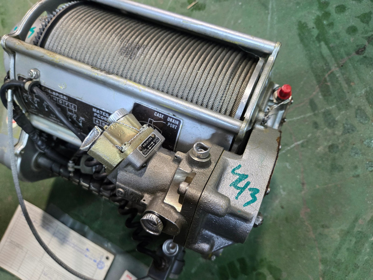 BREEZE CORPORATION RESCUE WINCH ASSEMBLY BL-10300-150 REF 443