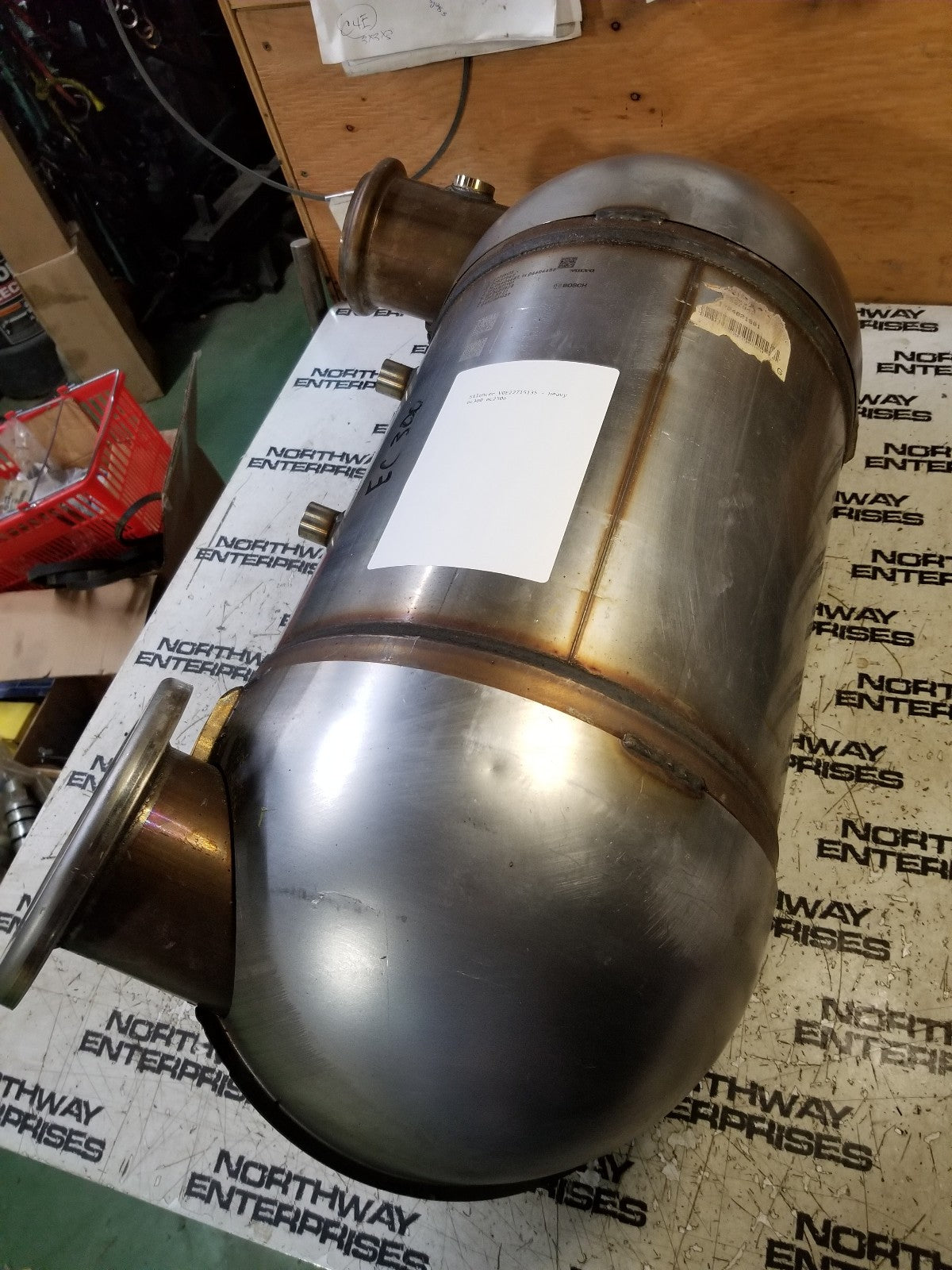 VOE22715135 EC300 VOLVO MUFFLER SILENCER DPF 22715135 22537842