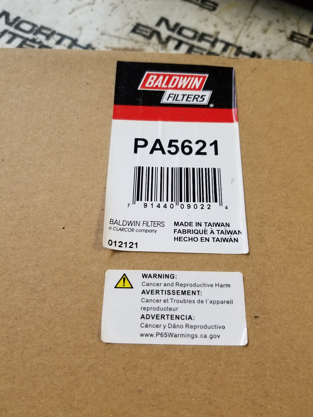 BALDWIN PA5621 CABIN AIR FILTER