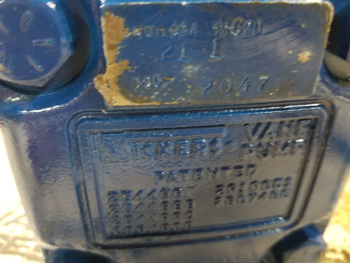VICKERS 25VQ CW ROTATION HYDRAULIC PUMP