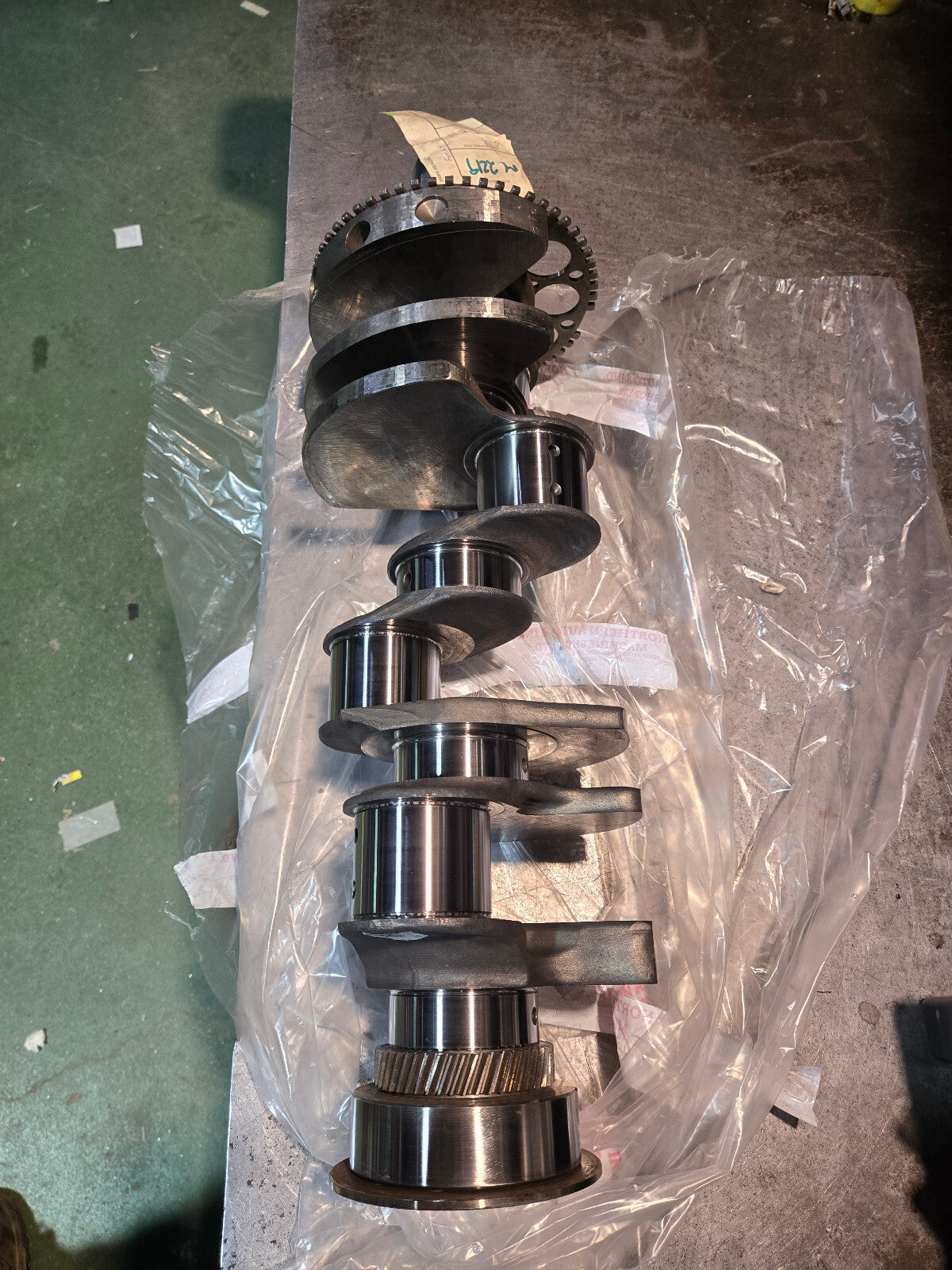 6.4L POWERSTROKE REMANUFACTURED MAINS STD RODS .010 CRANKSHAFT SONO/POLISHED