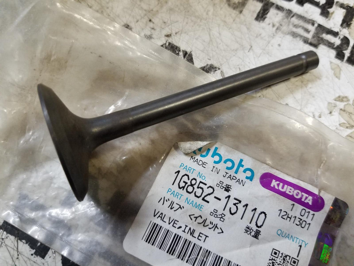 1G852-13110 KUBOTA INLET VALVE 1G8513110