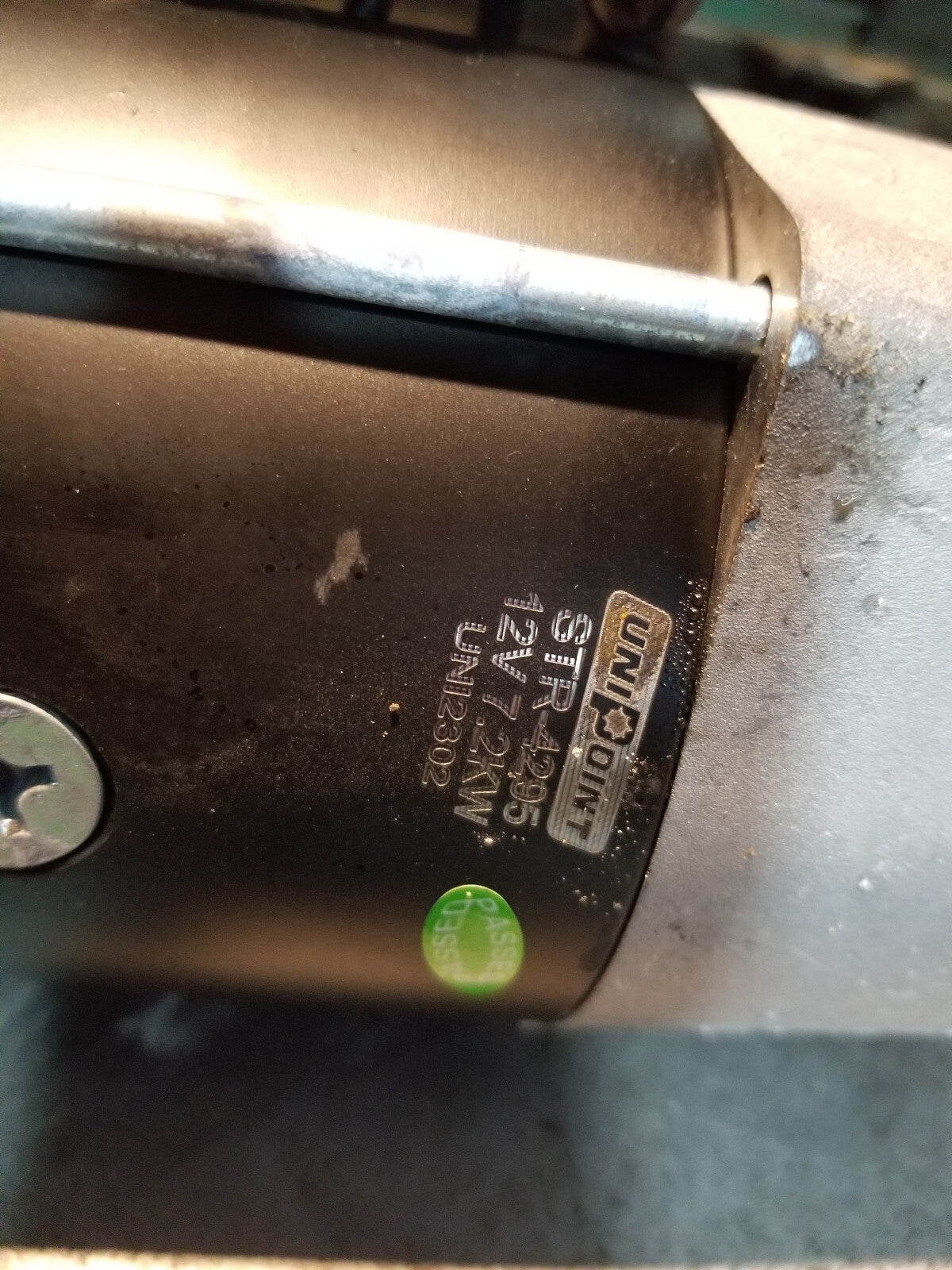 UNIPOINT STR-4295 Starter Motor 39MT, 12V (Replaces 8200433)