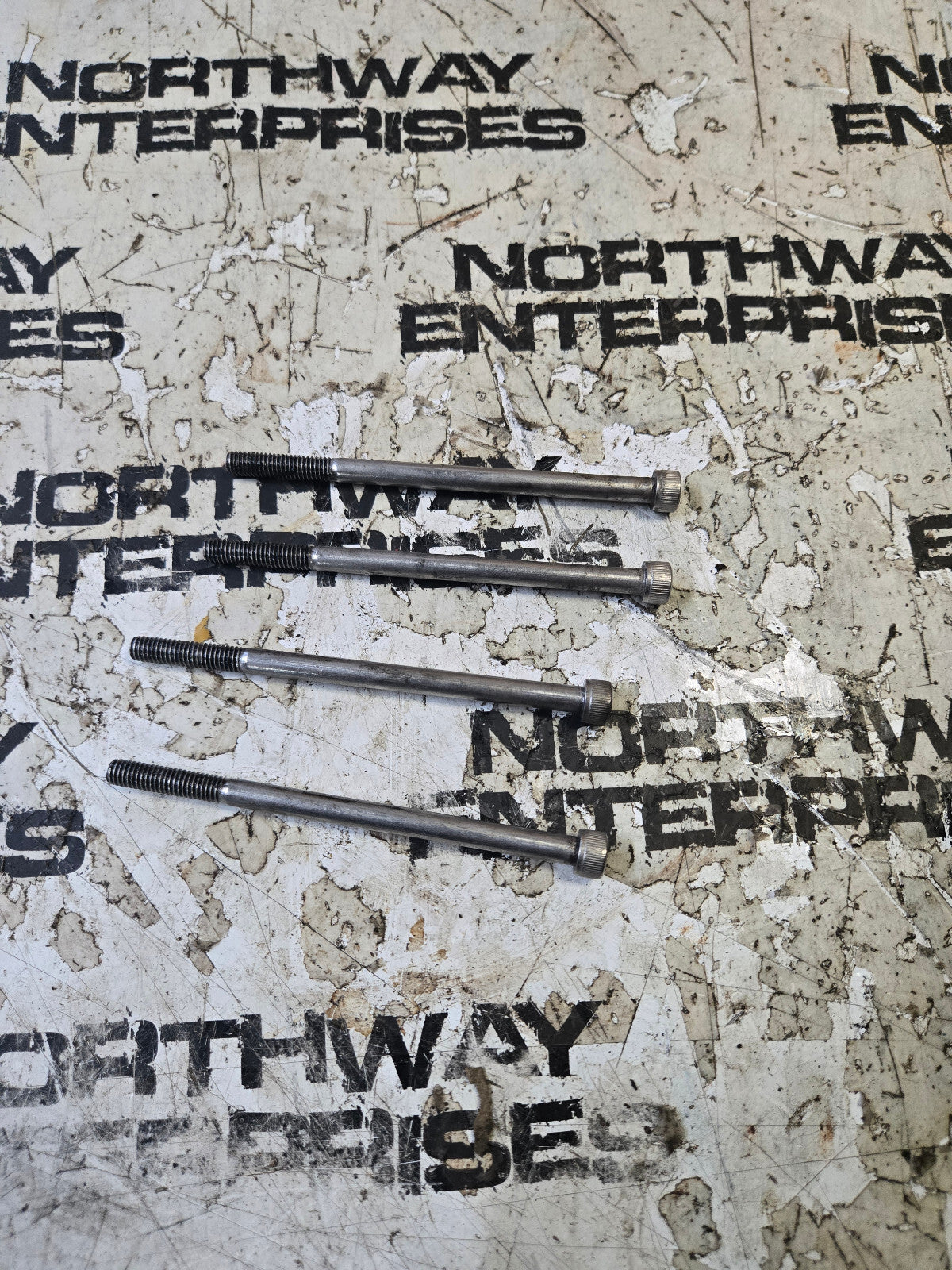 SET OF 4 BOLTS - 11611133 THROTTLE BODY BOLTS 6.6l LGH DURAMAX