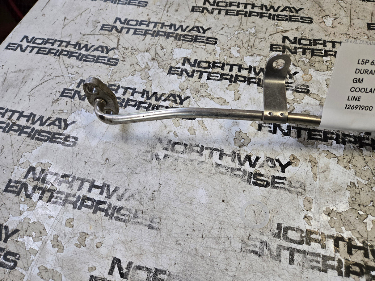 NO SPIGOT STYLE L5P 6.6L DURAMAX GM COOLANT LINE 12691900