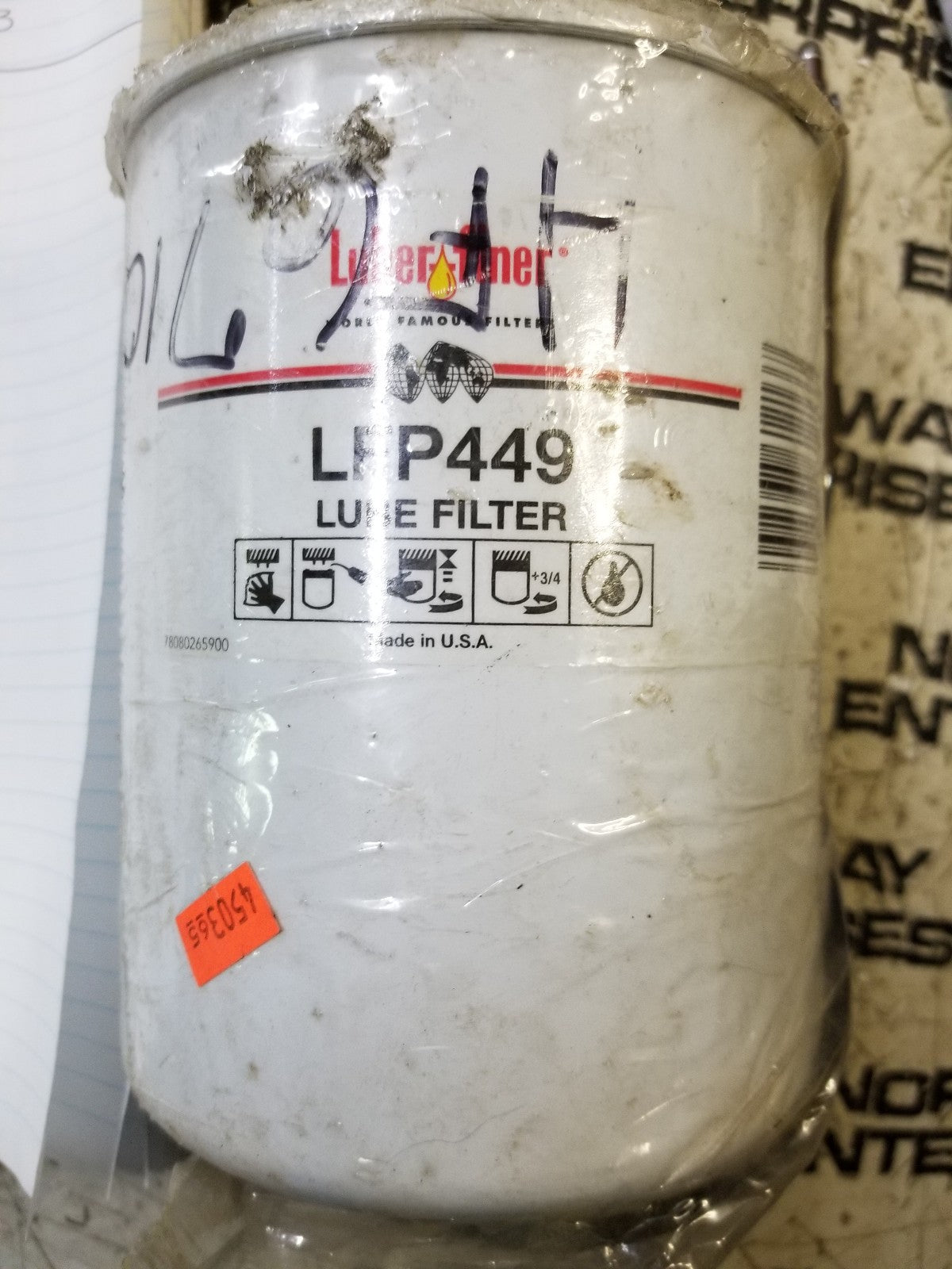 LFP449 LUBERFINER OIL FILTER